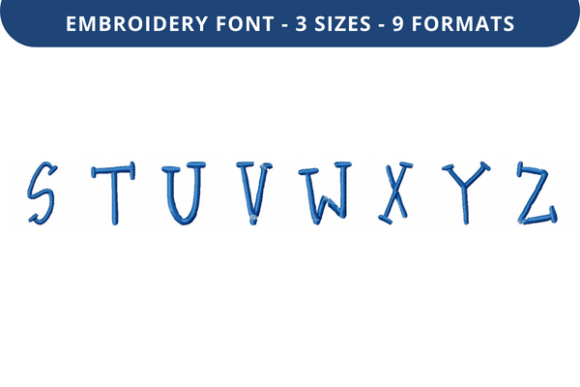 Boo Bear Font Uppercase S to Z Review for Personalized Gifts