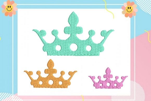 Cute Crown Embroidery Design Review for Sellers