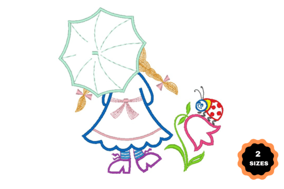 Cute Girl with an Umbrella: A Designer's Review