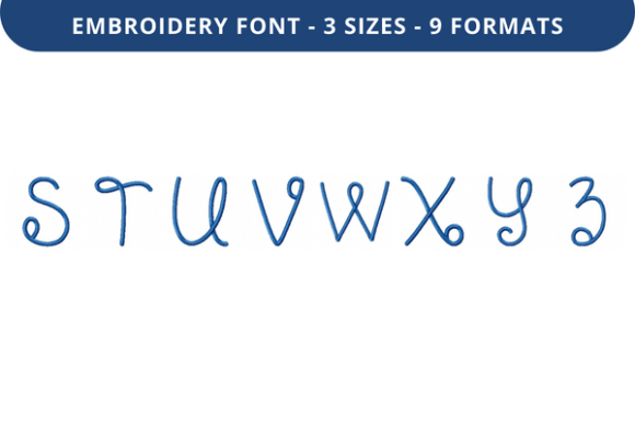 Dear Doily Font Uppercase S to Z Review