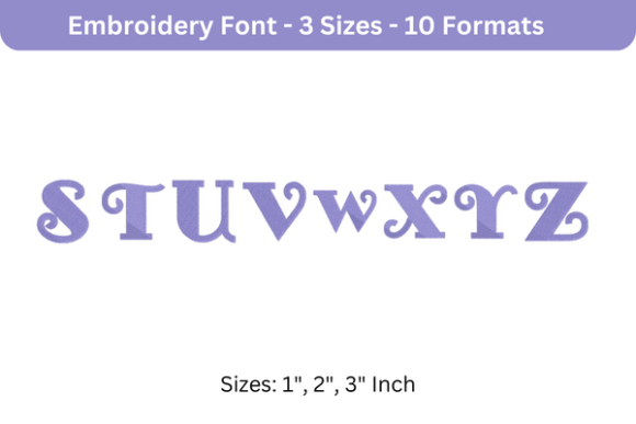 Fancy Pants Font S to Z Review