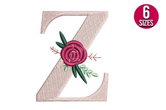 Floral Alphabet Z Letter Review