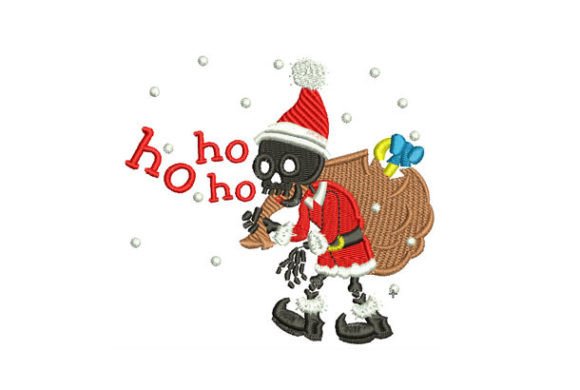 Ho Ho Ho Santa Claus Funny Embroidery Review