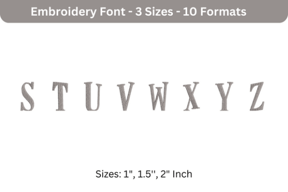 Horse Hand Font S to Z Review