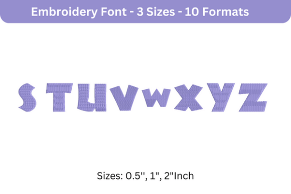 Jungle Font S to Z Review