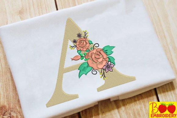 Letter a and Flower: A Designer's Review for Small Business Merch