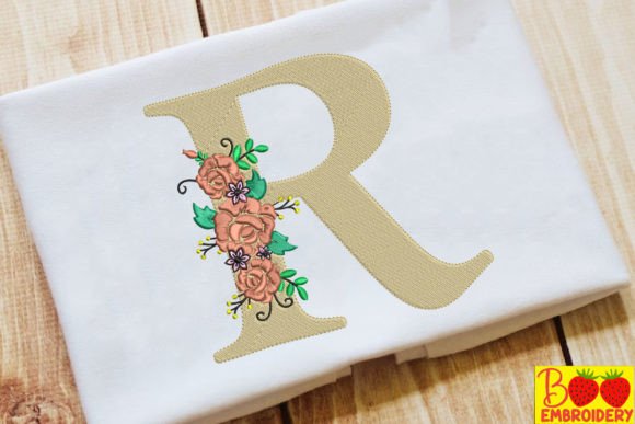 Letter R and Flower Review for Holiday Collections