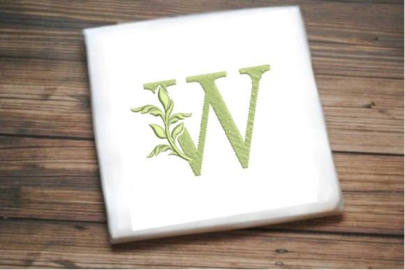 Letter W Beautiful Monogram Review for Craft Fairs