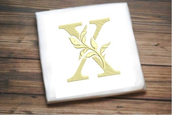 Letter X Beautiful Monogram Review