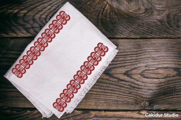 Maroon Fence Border Review for Small Business Merch