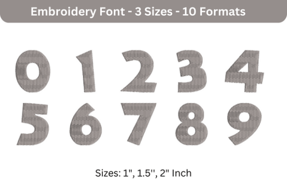 Minnie Font 0 to 9 Review for Small Business Merch