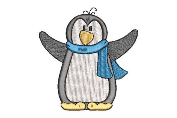 Penguin with Scarf Review for Holiday Collections